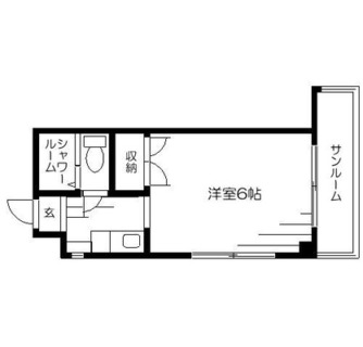 東京都板橋区上板橋２丁目 賃貸マンション 1K