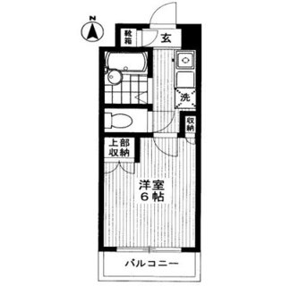 東京都板橋区常盤台４丁目 賃貸マンション 1K