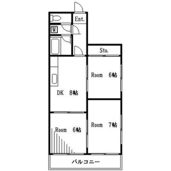 東京都板橋区常盤台１丁目 賃貸マンション 3DK