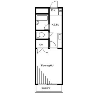 東京都豊島区上池袋４丁目 賃貸マンション 1K