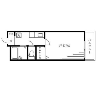 東京都板橋区成増２丁目 賃貸マンション 1K