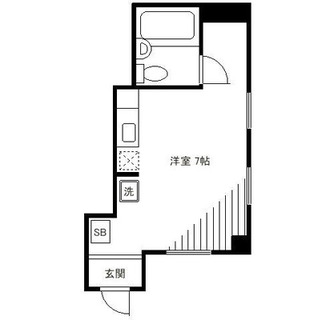 東京都北区滝野川６丁目 賃貸マンション 1R