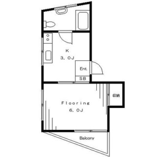 東京都豊島区池袋本町１丁目 賃貸マンション 1K