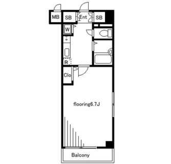 東京都板橋区大谷口上町 賃貸マンション 1K