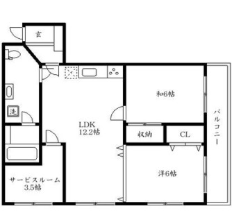 東京都板橋区熊野町 賃貸マンション 2SLDK