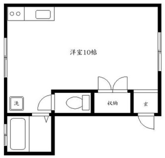 東京都豊島区西池袋２丁目 賃貸アパート 1R