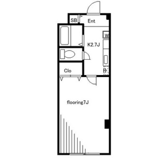 東京都板橋区中板橋 賃貸マンション 1K