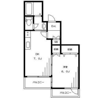 東京都板橋区中板橋 賃貸マンション 1DK