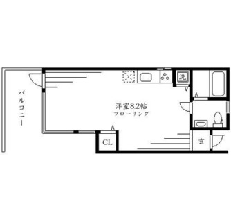 東京都豊島区西池袋２丁目 賃貸マンション 1R