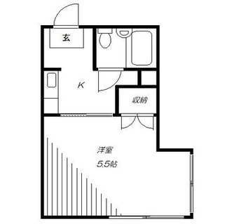 東京都板橋区大山町 賃貸アパート 1K