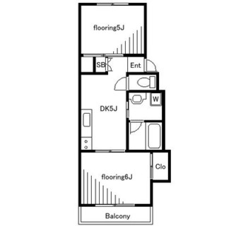 東京都練馬区旭町３丁目 賃貸マンション 2DK