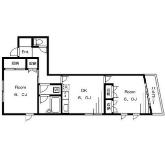 東京都板橋区赤塚４丁目 賃貸マンション 2DK