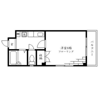 東京都豊島区池袋本町２丁目 賃貸マンション 1K