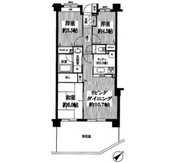 東京都板橋区桜川３丁目 賃貸マンション 3LDK