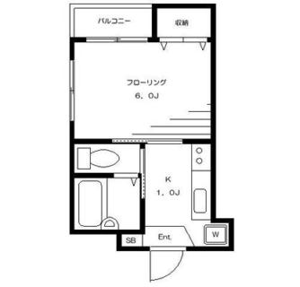 東京都板橋区大山金井町 賃貸マンション 1K