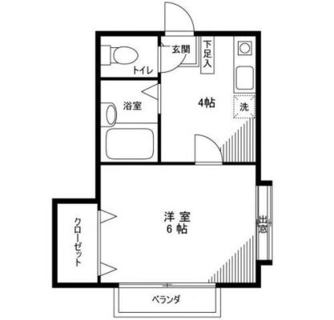 東京都板橋区上板橋２丁目 賃貸アパート 1K