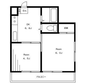 東京都板橋区西台４丁目 賃貸マンション 2DK