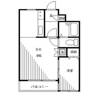 東京都板橋区常盤台１丁目 賃貸マンション 1DK