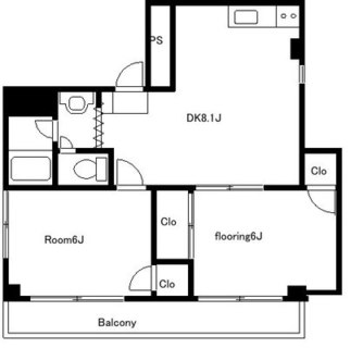 東京都練馬区北町８丁目 賃貸マンション 2DK