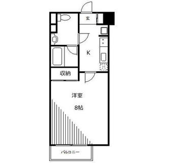 東京都板橋区常盤台４丁目 賃貸マンション 1K