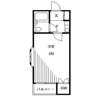 東京都練馬区錦１丁目 賃貸アパート 1K