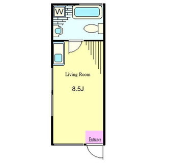 東京都豊島区上池袋３丁目 賃貸マンション 1R