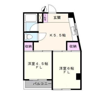 東京都板橋区赤塚２丁目 賃貸マンション 2K