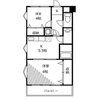 東京都練馬区北町１丁目 賃貸マンション 2K