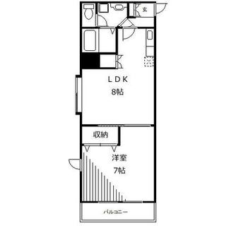 東京都板橋区成増２丁目 賃貸マンション 1LDK