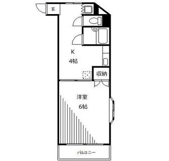 東京都板橋区大山金井町 賃貸マンション 1K