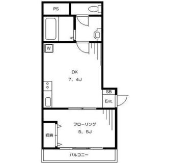 東京都板橋区常盤台１丁目 賃貸マンション 1DK