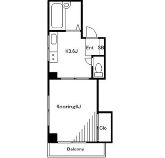 東京都板橋区栄町 賃貸マンション 1K