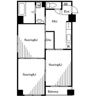 東京都板橋区大山町 賃貸マンション 3K