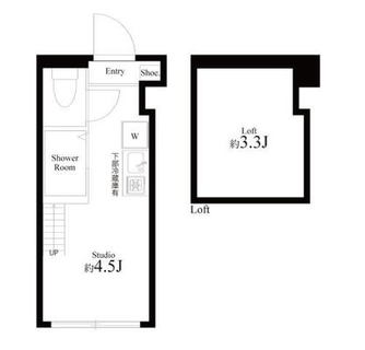 東京都豊島区池袋本町４丁目 賃貸アパート 1R