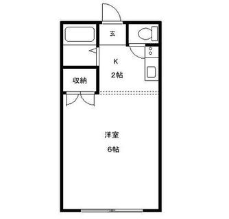 東京都豊島区目白３丁目 賃貸アパート 1K