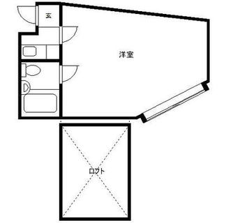 東京都豊島区目白２丁目 賃貸アパート 1K