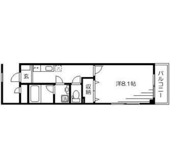 東京都板橋区徳丸２丁目 賃貸マンション 1K