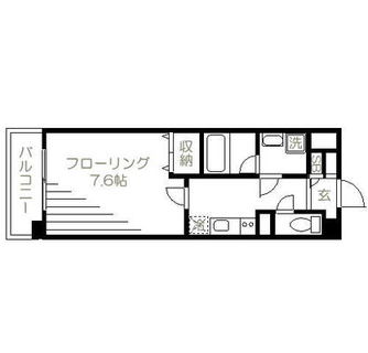 東京都豊島区池袋本町３丁目 賃貸マンション 1K