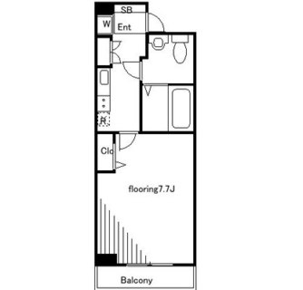 東京都板橋区大谷口北町 賃貸マンション 1K