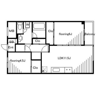 東京都板橋区中丸町 賃貸マンション 2LDK