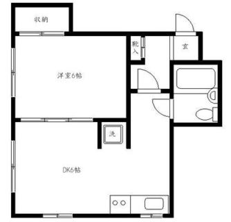 東京都板橋区板橋１丁目 賃貸マンション 1DK