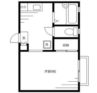 東京都板橋区大山西町 賃貸アパート 1K