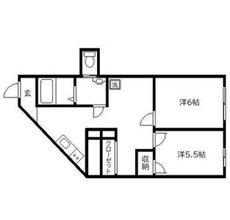 東京都豊島区南大塚３丁目 賃貸マンション 2DK