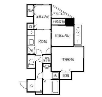 東京都板橋区氷川町 賃貸マンション 3K