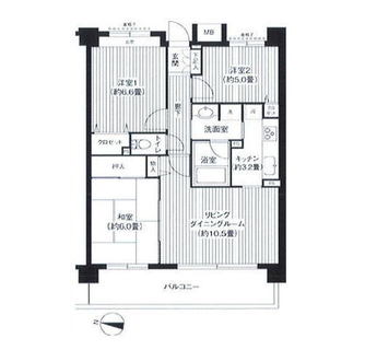 東京都板橋区桜川３丁目 賃貸マンション 3LDK