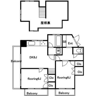 東京都板橋区赤塚３丁目 賃貸アパート 2DK