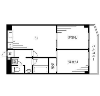 東京都板橋区成増３丁目 賃貸マンション 2DK