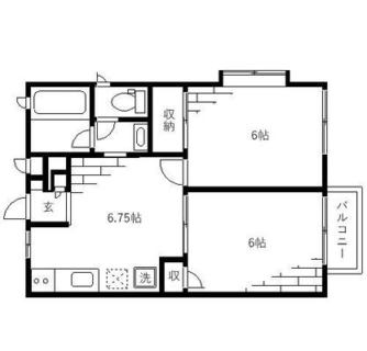 東京都板橋区大谷口上町 賃貸アパート 2DK