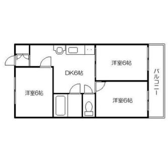 東京都板橋区栄町 賃貸マンション 3DK