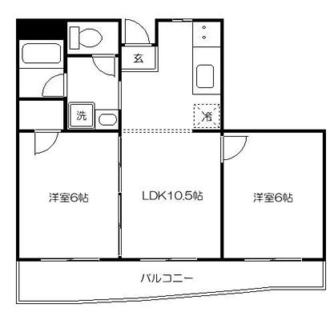 東京都板橋区幸町 賃貸マンション 2LDK